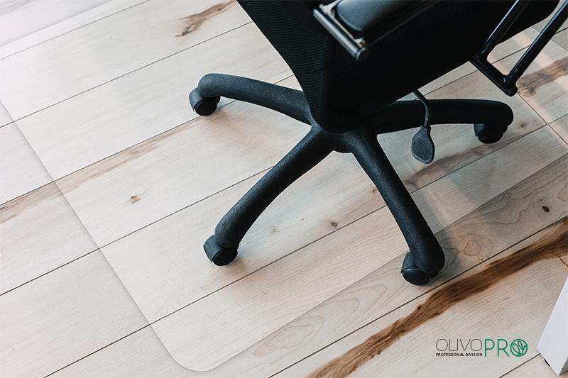 Tappetino Protezione Pavimento Rotonda,Tappeto Per Sedia Da Ufficio In PVC,Tappeto Salvapavimento Protezione Parquet Trasparente,Tappeto Sedia Ufficio Antigraffio (1.5mm,40cm - 6