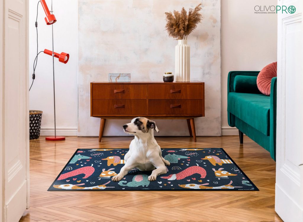 Tappeto-personalizzato-cane Tappeto personalizzato cane stampa