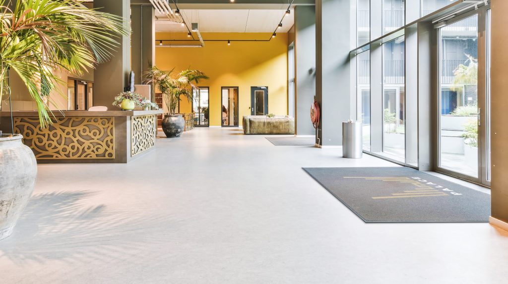 Zerbino asciugapasso su misura con logo Hotel Zerbino asciugapasso su misura con logo Hotel