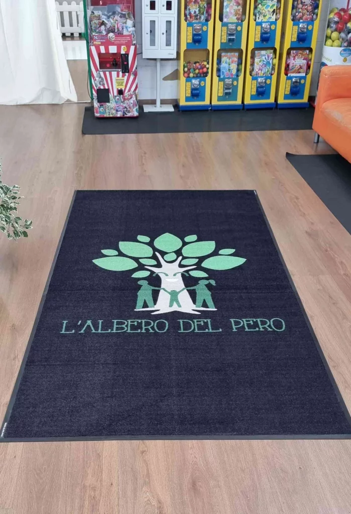 tappeto con logo tappeto con logo