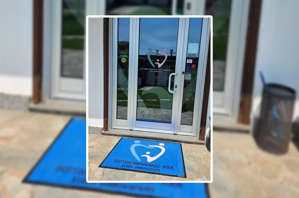 Tappeto da ingresso per Studio Sardanapoli