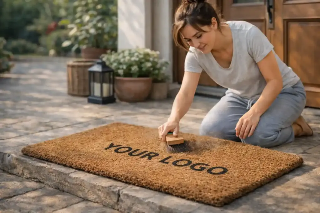 come-pilire-uno-zerbino-in-cocco